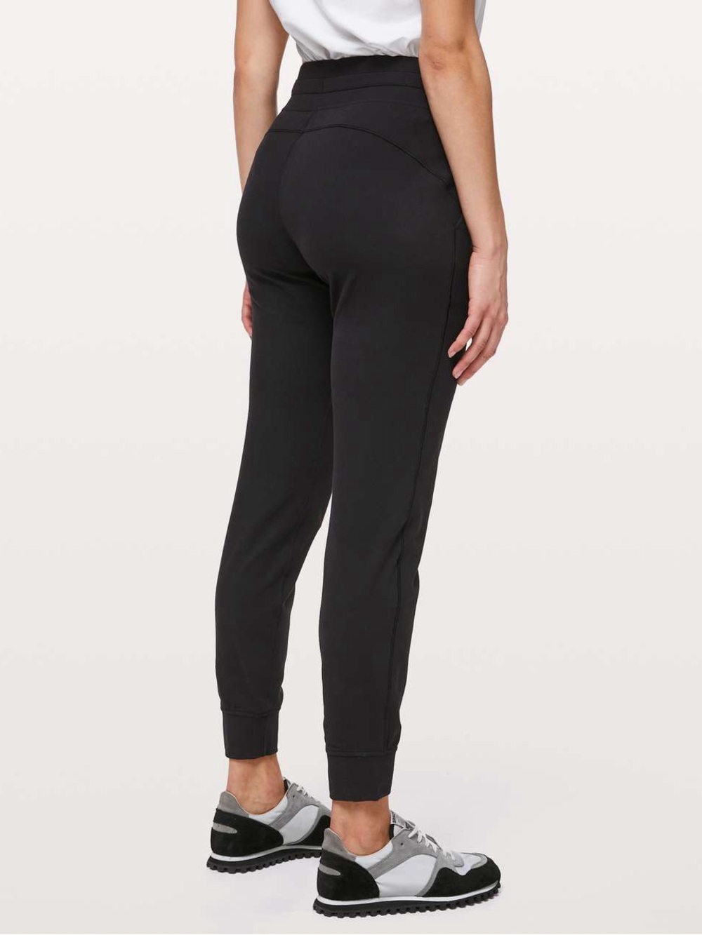 Lululemon Ready To Rulu Jogger Drawstring Sweat Pant 29" Inseam Black Sz 4 W5BXO - Picture 1 of 9